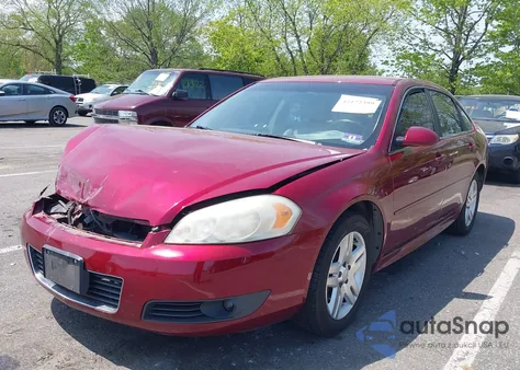 2011 Chevrolet Impala Lt из США, поврежденный, VIN 2G1WB5EK6B1194139